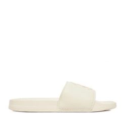 Klapki Beverly Hills Polo Club. Brązowe klapki Beverly Hills Polo Club, bez wzorów, bez obcasa. Za 109.99 zł.