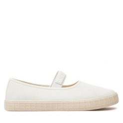 Tenisówki Big Star Shoes. Białe trampki BIG STAR SHOES, bez wzorów, bez zapięcia. Za 89.99 zł.