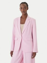 Fracomina Marynarka FS26SJ3004W47601 Różowy Regular Fit. Czerwone marynarki i żakiety Fracomina, m, bez wzorów, z syntetyku. Za 659.99 zł.