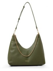 Calvin Klein torba na ramię Kobiety zielony, ONE SIZE. Zielone torby na ramię Calvin Klein, bez wzorów, ze skóry, na ramię, bez dodatków. Za 429.95 zł.