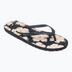 Japonki damskie Billabong Dama. Czarne klapki Billabong, bez wzorów, bez obcasa. Za 69.99 zł.
