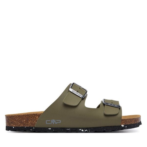 Klapki CMP. Brązowe klapki CMP, bez wzorów, bez obcasa. Za 189.99 zł.