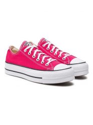 Converse Sneakersy "Chuck Taylor Lift" w kolorze różowym rozmiar: 40. Różowe trampki Converse, bez wzorów, bez zapięcia. Za 336.80 zł.