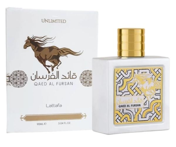 LATTAFA Qaed Al Fursan Unlimited 90 ml EDP woda perfumowana unisex. Perfumy damskie Lattafa. W wyprzedaży za 40.00 zł.