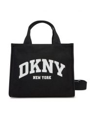 DKNY Torebka Hadlee R41AOR57 Czarny. Czarne torebki klasyczne DKNY, bez wzorów, z materiału, bez dodatków. Za 529.99 zł.