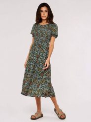 Apricot Sukienka w kolorze zielonym rozmiar: S. Zielone sukienki Apricot, na co dzień, s, bez wzorów, bez kołnierzyka, bez ramiączek, maxi, proste. Za 104.99 zł.