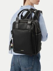 Lasocki Plecak CEO-LSK-L-017-10 Czarny. Czarne plecaki Lasocki, bez wzorów, ze skóry. Za 249.99 zł.