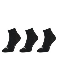 Skarpety długie Kappa. Czarne skarpety Kappa, bez wzorów. Za 34.99 zł.