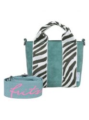 Fritzi aus Preußen Torebka w kolorze turkusowym - 20 x 15,5 x 7 cm rozmiar: onesize. Niebieskie torby na ramię Fritzi aus Preußen, bez wzorów, z materiału, przez ramię, bez dodatków. Za 163.26 zł.