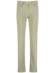 Gerry Weber Dżinsy - Slim fit - w kolorze zielonym rozmiar: 42. Zielone jeansy Gerry Weber, bez wzorów. Za 140.53 zł.