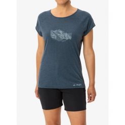 Koszulka szybkoschnąca damska Vaude Tekoa T-Shirt II. Zielone koszulki sportowe Vaude, bez wzorów, bez ramiączek. Za 156.99 zł.