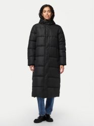 Pieces Płaszcz zimowy Maddie 17150937 Czarny Regular Fit. Czarne płaszcze Pieces, na zimę, l, bez wzorów, z syntetyku, bez kaptura. Za 279.99 zł.