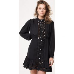 Czarna Sukienka Endless Black. Czarne sukienki Born2be, l, bez wzorów, wizytowe, bez kołnierzyka, bez ramiączek. Za 229.99 zł.