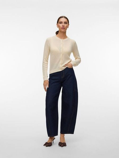 Vero Moda Kardigan w kolorze beżowym rozmiar: M. Brązowe kardigany Vero Moda, m, bez wzorów, z wiskozy. Za 114.95 zł.
