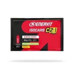 Napój izotoniczny + carbo Isocarb C2:1PRO saszetka 50 g. Żółte torby na ramię ENERVIT, bez wzorów, sportowe, bez dodatków. Za 15.99 zł.