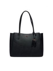 Guess Torebka Noelle II HWZG96 72260 Czarny. Czarne torebki klasyczne Guess, z aplikacjami, ze skóry, bez dodatków. Za 634.99 zł.