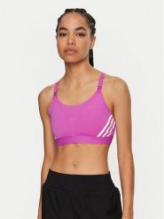 Adidas Biustonosz sportowy Powerimpact Luxe Medium-Support Maternity IZ1871 Różowy Slim Fit. Czerwone koszulki sportowe Adidas, bez wzorów, z syntetyku, bez ramiączek, na fitness i siłownię. Za 159.99 zł.