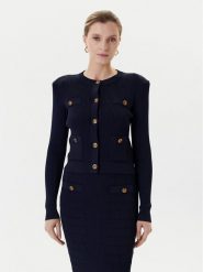 Guess Kardigan W5YR09 Z0130 Granatowy Regular Fit. Niebieskie kardigany Guess, l, z aplikacjami, z syntetyku. Za 529.99 zł.