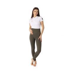 Damskie legginsy jeździeckie Horze Janine. Szare legginsy HORZE, m, bez wzorów, z materiału. Za 297.70 zł.
