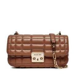 Torebka MICHAEL Michael Kors. Brązowe listonoszki MICHAEL Michael Kors, bez wzorów, bez dodatków. Za 839.99 zł.