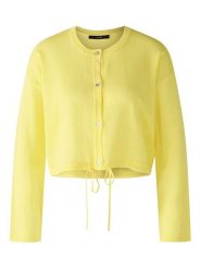 Oui Kardigan w kolorze żółtym rozmiar: 46. Żółte kardigany Oui, bez wzorów. Za 126.99 zł.