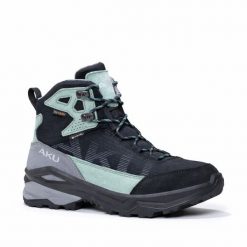 Buty sportowe trekkingowe damskie Aku Adapta Gore-tex. Czarne obuwie sportowe Aku, z gore-texu, trekkingowe. Za 399.00 zł.