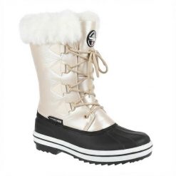 Śniegowce damskie wysokie SORGA ocieplane lekkie buty zimowe. Brązowe trapery i śniegowce Aulp. W wyprzedaży za 199.99 zł.