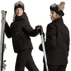 Kurtka narciarska damska KADVA Edge X Jacket. Czarne kurtki narciarskie KADVA, l, bez wzorów, z materiału, bez kaptura, narciarskie. Za 249.99 zł.