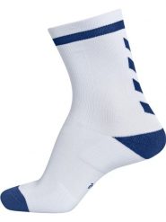 Skarpety sportowe dla dorosłych Hummel Elite Indoor Sock Low. Białe skarpety Hummel, bez wzorów, z elastanu. Za 19.99 zł.