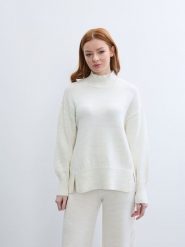 BGN Sweter w kolorze białym rozmiar: 38. Białe swetry BGN, bez wzorów, bez ramiączek. Za 121.99 zł.