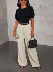 LA Angels Sweter w kolorze czarnym rozmiar: L. Czarne swetry LA Angels, l, bez wzorów, bez ramiączek. Za 126.99 zł.