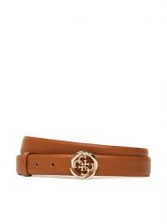 Guess Pasek Damski BW9260 P5325 Brązowy. Brązowe paski Guess, z aplikacjami, ze skóry. Za 239.99 zł.