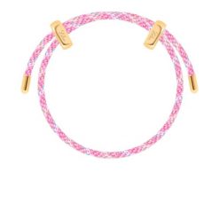 Bransoletka Liana, pozłacana, wielokolorowa w różowych odcieniach. Czerwone bransoletki Lilou, pozłacane. Za 149.00 zł.