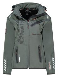 Canadian Peak Kurtka softshellowa w kolorze antracytowym rozmiar: L. Czarne kurtki sportowe Canadian Peak, l, bez wzorów, bez kaptura, outdoorowe. Za 176.08 zł.