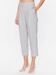 Peserico Spodnie materiałowe P04816V Szary Regular Fit. Szare spodnie materiałowe PESERICO, bez wzorów, z materiału. Za 719.99 zł.