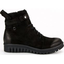 Czarne Botki Workery VINCEZA. Czarne botki VINCEZA, bez wzorów, bez obcasa, bez zapięcia. W wyprzedaży za 309.00 zł.
