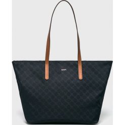 Joop! - Torebka. Niebieskie torby na ramię Joop!, bez wzorów, z materiału, casualowe, na ramię, duże, bez dodatków. W wyprzedaży za 429.90 zł.