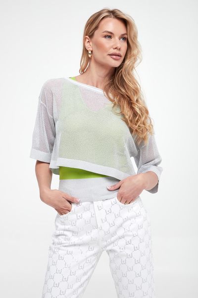 Sweter + top damski LIU JO. Swetry Liu Jo, xs, bez wzorów, bez ramiączek. W wyprzedaży za 594.30 zł.