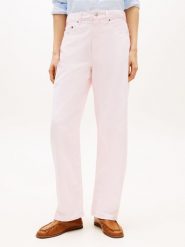 Tommy Hilfiger Dżinsy - Barrel Kobiety Bawełna różowy, 28-32. Czerwone jeansy TOMMY HILFIGER, s, bez wzorów. Za 329.95 zł.