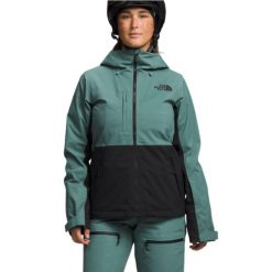 Kurtka narciarska damska The North Face Freedom Stretch. Zielone kurtki narciarskie The North Face, m, bez wzorów, z elastanu, bez kaptura, narciarskie. Za 1,394.00 zł.