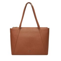Torebka JENNY. Brązowe shopper Jenny, bez wzorów, bez dodatków. Za 149.99 zł.