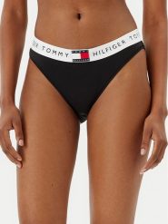Tommy Hilfiger Figi klasyczne UW0UW06038 Czarny. Czarne figi TOMMY HILFIGER, xs, bez wzorów, z bawełny. Za 69.99 zł.
