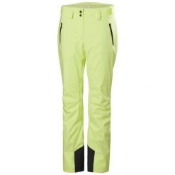 Spodnie narciarskie dla kobiet Helly Hansen Legendary. Zielone spodnie narciarskie Helly Hansen, bez wzorów, narciarskie. Za 834.45 zł.