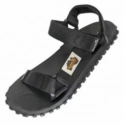 Sandały damskie Gumbies Scrambler Sandals. Czarne sandały Gumbies, bez wzorów, sportowe, bez obcasa, bez zapięcia. Za 161.99 zł.
