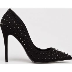 Steve Madden - Szpilki Daisie-S. Czarne szpilki Steve Madden, bez wzorów, z materiału, bez obcasa, na obcasie, bez zapięcia. W wyprzedaży za 319.90 zł.