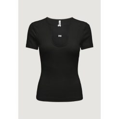 Stanik opaska Kobieta ONLY Onlrene Life S/S Open Emb. Jrs. Czarne bielizna sportowa Only, s, bez wzorów, z bawełny. Za 132.80 zł.