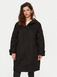 Hunter Parka Hanley HARW0015242 Czarny Regular Fit. Czarne parki Hunter, m, z bawełny, bez kaptura. Za 869.99 zł.