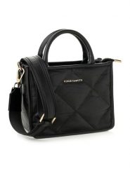 Vince Camuto Torebka "Ravello" w kolorze czarnym - 23 x 17 x 11 cm rozmiar: onesize. Czarne torby na ramię Vince Camuto, bez wzorów, z materiału, przez ramię, pikowane, bez dodatków. Za 180.91 zł.