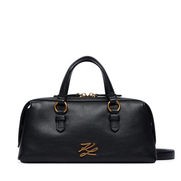 Torebka KARL LAGERFELD. Czarne torebki klasyczne KARL LAGERFELD, bez wzorów, bez dodatków. Za 1,299.00 zł.