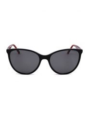 Le Coq Sportif Damskie okulary przeciwsłoneczne w kolorze czarno-czerwonym rozmiar: 55. Czarne okulary przeciwsłoneczne Le Coq Sportif, bez wzorów, z tworzywa sztucznego, wakacyjne. Za 174.95 zł.